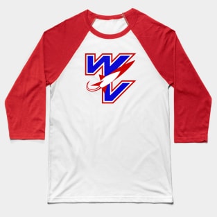 Defunct West Virginia Rockets AFA Football 1981 Baseball T-Shirt